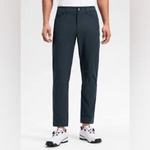 lululemon athletica Men's Dark Navy Straight Chinos 678